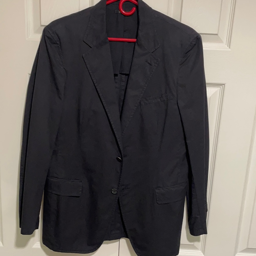 Men’s navy Prada blazer